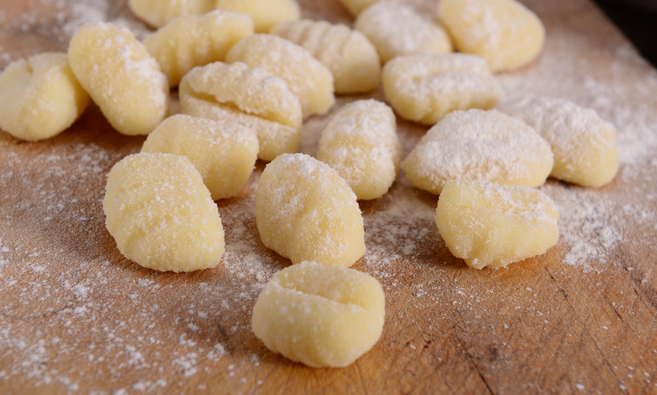 Gnocchi w beszamelu pod aromatyczną panierką