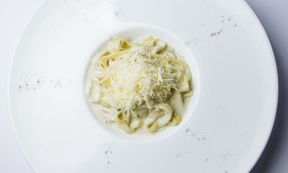 Pappardelle ai Quattro Formaggi