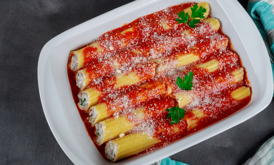 Cannelloni ze szpinakiem